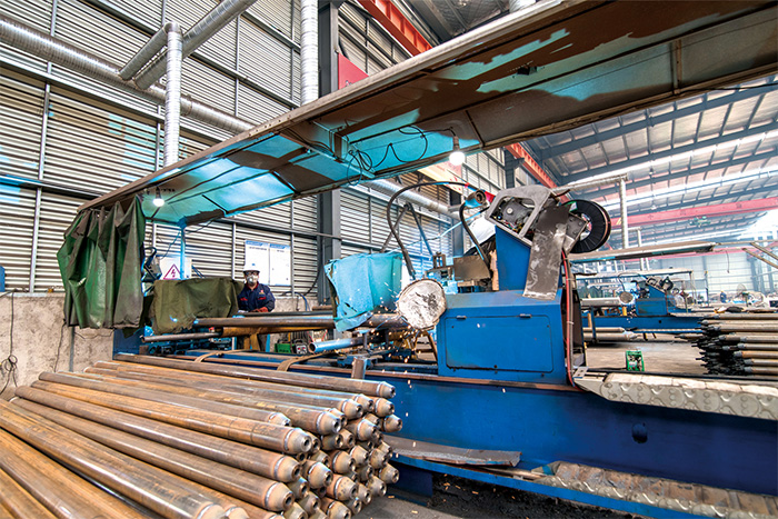 定州网架杆件自动焊接